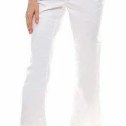 Schlussverkauf 💯 MAC Stoffhose »MAC 👖 Jeans Dream Kick Authentic 👖 Jeans klassische Damen Business-Hose 👖 Jeans-Hose Weiß« 🎉