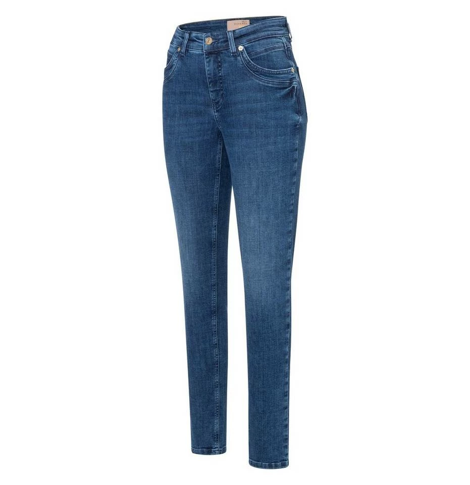 Coupon 🧨 MAC Stretch-Jeans »MAC MEL dark blue modern wash 2620-90-0389L D696« 👍 – Bild 3