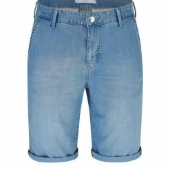 Rabatt ✨ MAC Stretch-Jeans »MAC CHINO SHORTS basic blue wash 3069-90-0317 D422« 🥰