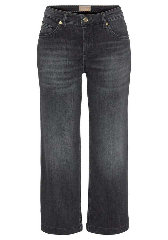 Bester Verkauf 🔥 MAC Weite 👖 Jeans »Rich-Culotte Sylvie Meis« Culotte-Schnitt mit Sylvie Meis Fashion dark blue rinsed, Mid blue authentic used, Light blue wash, Dark grey modern black wash 💯 – Bild 5