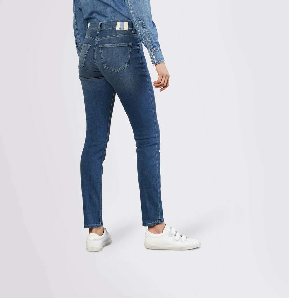 Bestes Angebot 😀 MAC Stretch-Jeans »MAC SLIM washed out dove blue 5940-90-0389L-D635« 😉 – Bild 3
