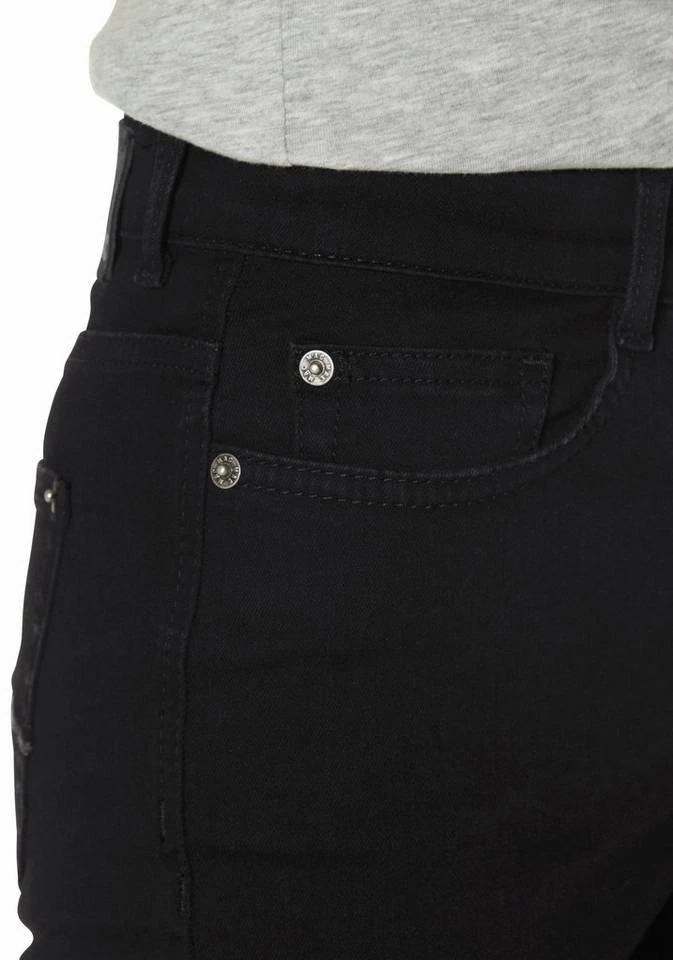 Großhandel 🌟 MAC Stretch-Jeans »Angela« Schmal geschnitten New basic wash, Black-black 🎁 – Bild 3