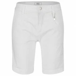 Top 10 💯 MAC Stretch-Jeans »MAC RICH CARGO SHORTY white 2380-01-0430 010« 🧨