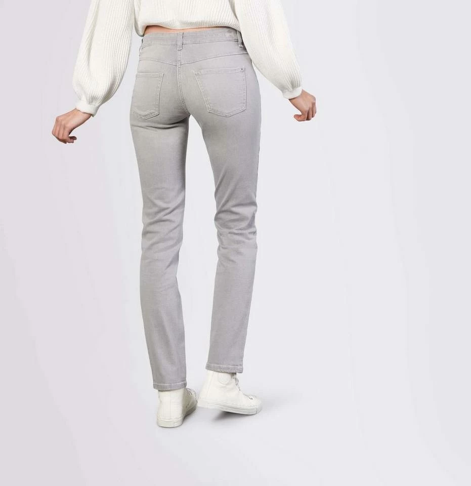 Bester Verkauf 🌟 MAC Regular-fit-Jeans »MAC Dream 👖 Jeans Hose silver grey used Art.Nr, 0355L540190 D310« 😉 – Bild 6