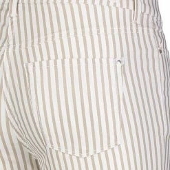 Bestpreis 👍 MAC Stoffhose »Mac / Da.Casual-Hose / DREAM CHIC« 159S ensign blue stripe, 214S smoothly beige stripe ⌛