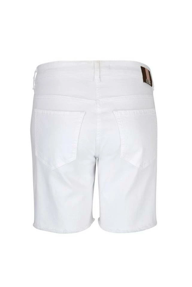 Bestes Angebot ⭐ MAC Stretch-Jeans »MAC SHORTY ☀️ summer fringe white destroy wash 2389-9« 👍 – Bild 2