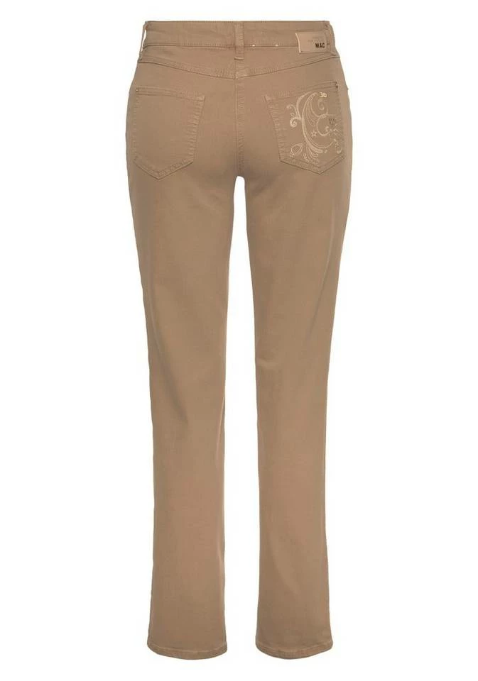 Blitzangebot 🎁 MAC Gerade 👖 Jeans »Melanie New« Neue Teilungsnähte an den vorderen Taschen Golden terra beige, White denim, Light ☀️ summer green 🧨 – Bild 5