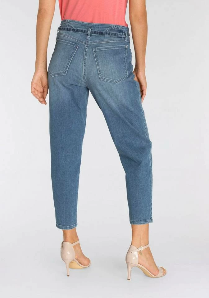 Aktion 😉 MAC Ankle-Jeans »Mina« Moderne Karottenform mit separatem Bindeband in der Taille 💯 – Bild 2