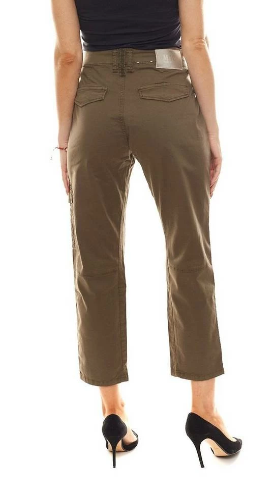 Brandneu 🎁 MAC Cargohose »MAC Cargo-Hose Safari modische Damen 7/8 Stoff-Hose mit Stretch-Anteil Freizeit-Hose Khaki« 👍 – Bild 4