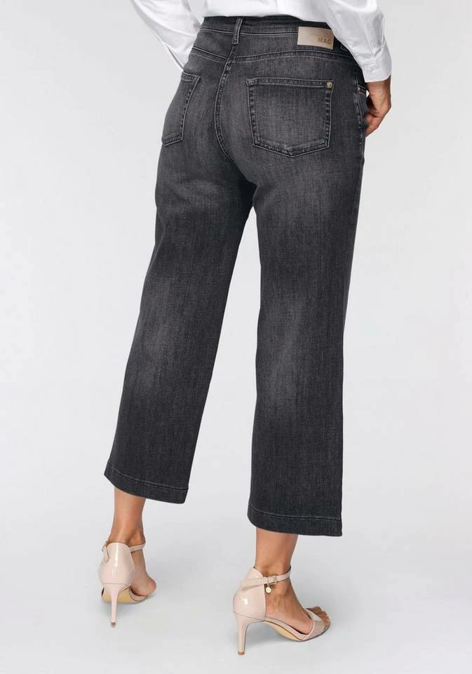 Bester Verkauf 🔥 MAC Weite 👖 Jeans »Rich-Culotte Sylvie Meis« Culotte-Schnitt mit Sylvie Meis Fashion dark blue rinsed, Mid blue authentic used, Light blue wash, Dark grey modern black wash 💯 – Bild 2