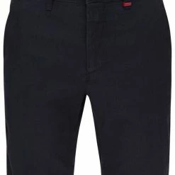 Am billigsten ⌛ MAC 5-Pocket-Jeans »MAC LENNY BERMUDA dark navy 6392-00-0654L-199« ⭐