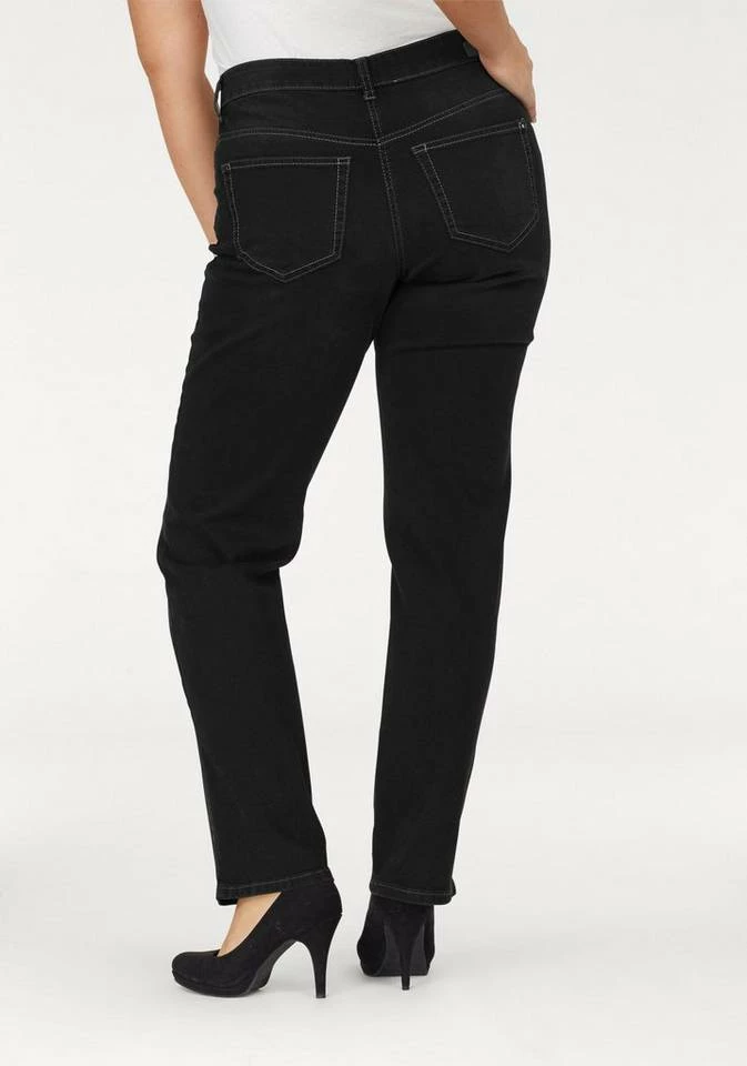 Am billigsten 🤩 MAC Bequeme 👖 Jeans »Gracia« Passform feminine fit White denim, Black-black, Cream peach wash, Blue stonewashed 👍 – Bild 12