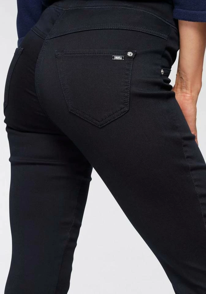 Rabatt 🥰 MAC Thermojeans »Cosy-Legging« Dekorative Teilungsnähte strecken das Bein Dark grey industrial wash, Black rinsed wash, Dark blue rinsed wash ❤️ – Bild 4