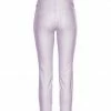 Bestpreis 😍 MAC Stoffhose »MAC Chic Glam Pocket Dream Slim-Leg 👖 Jeans gestreifte Damen 7/8-Hose mit Kontrastnieten Ausgeh-Hose Violett« 🎁
