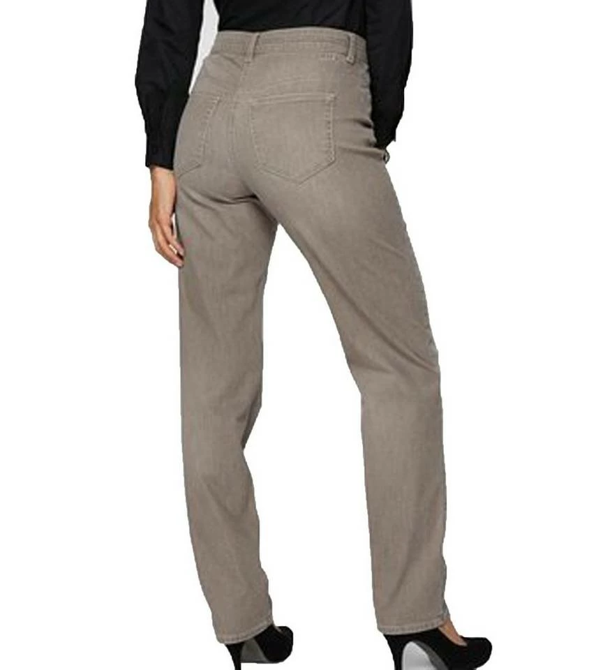 Bestpreis 😀 MAC Regular-fit-Jeans »MAC Stella 👖 Jeans klassische Damen 5-Pocket-Hose Straight Leg Ausgeh-Hose Freizeit-Jeans Camel« 🔥