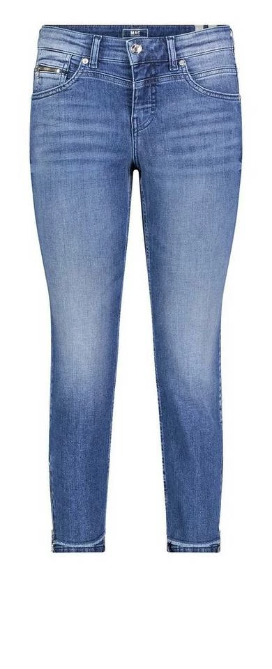 Beste Bewertungen von 🧨 MAC Ankle-Jeans »Rich-Slim Chic« Hinten etwas länger als vorne geschnitten Blue fashion rinsed, Dark blu net wash (D671), Black-black, Authentic super light blue 😉 – Bild 30