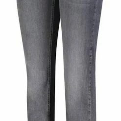 Auslauf 😀 MAC Stretch-Jeans »MAC ANGELA dark grey authentic used 5240-97-0380L-« 💯