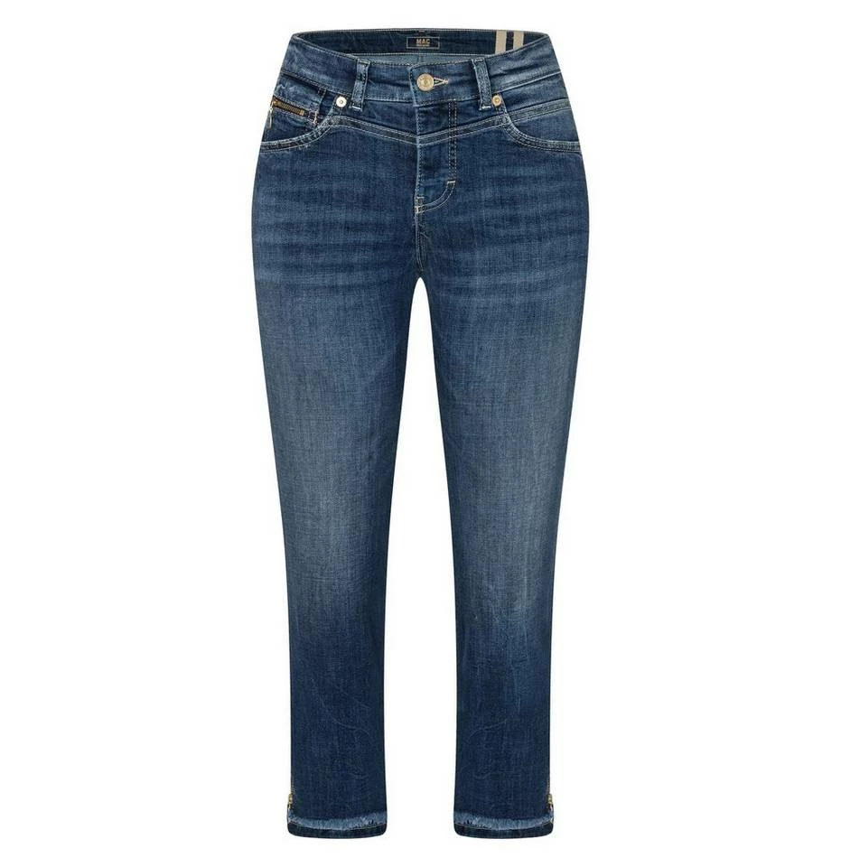 Beste Bewertungen von 🧨 MAC Ankle-Jeans »Rich-Slim Chic« Hinten etwas länger als vorne geschnitten Blue fashion rinsed, Dark blu net wash (D671), Black-black, Authentic super light blue 😉 – Bild 22