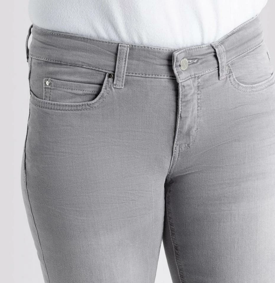 Budget ⭐ MAC Regular-fit-Jeans »MAC Dream Skinny Damen 👖 Jeans Hose upcomming grey wash Art.Nr. 0355L540290 D353« 🤩 – Bild 10