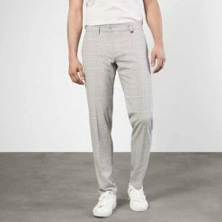 Besorgen 😍 MAC 5-Pocket-Jeans »MAC LENNOX CARBONIUM BI-STRETCH metal grey check« 😀