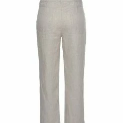 Coupon 🎉 MAC 7/8-Hose »MAC Nora 7/8 Leinenhose luftige Damen Sommer-Hose Urlaubs-Hose Atmungsaktiv Strandhose Beige« 👏