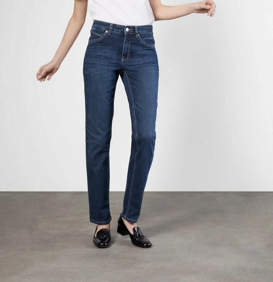 Angebote ⌛ MAC 5-Pocket-Jeans »Melanie« New basic wash D845, Dark rinsewash D801 👍 – Bild 15