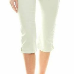 Aktion 🛒 MAC Caprijeans »MAC Clean Capri-Jeans schöne Damen Stretch-Hose Freizeit-Hose mit schmalem Schnitt Hellgrün« ❤️