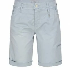 Am billigsten 🎉 MAC Stretch-Jeans »MAC RICH CARGO SHORTY ice blue 2380-01-0430 151V« 💯