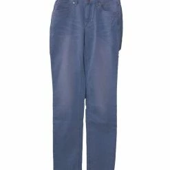 Angebote 🧨 MAC Regular-fit-Jeans »MAC Melanie Stretch-Jeans stylische Damen Straight Leg-Hose Freizeit-Jeans im 5-Pocket-Style Blau« 💯