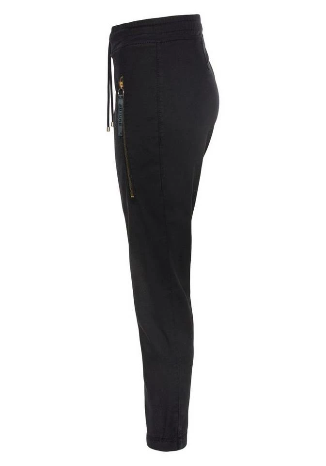 Top 10 🥰 MAC Jogg Pants »Future-Denim« Mit Gummizug und Bindeband zur Regulierung der Weite Night shadow black, Mid blue used wash ✨