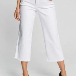 Bestes Angebot ⌛ MAC Weite 👖 Jeans »Greta Fringes« Weite Form mit abgesteppten Fransen 🥰