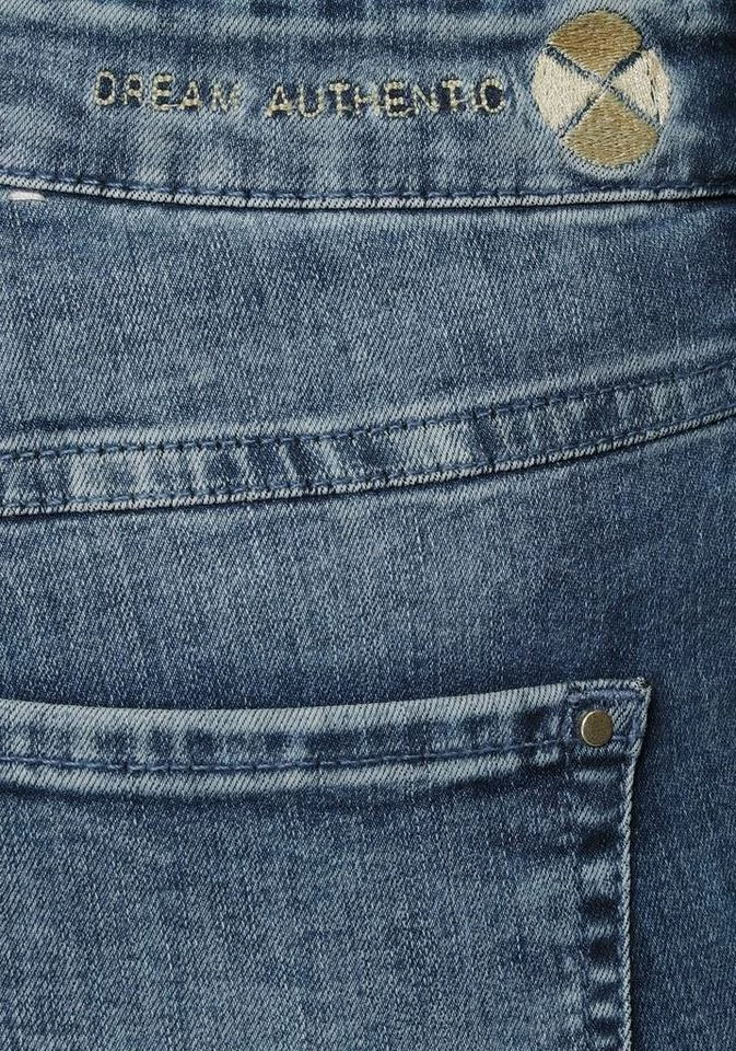 Besorgen 😍 MAC Workerjeans »Dream Skinny Worker« Im Worker-Style mit den typischen Taschen Light khaki green, Blue used fancy moon 😉 – Bild 8