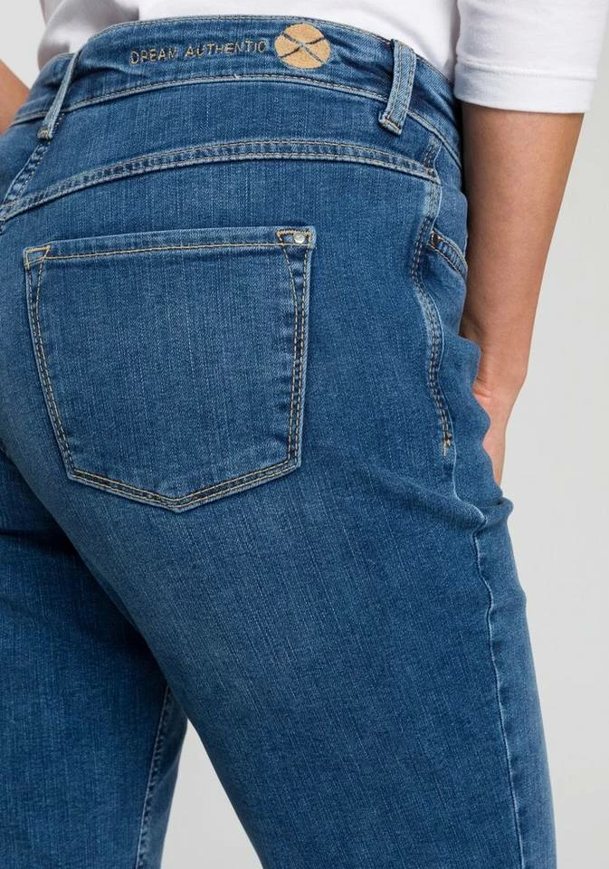 Top 10 👍 MAC 👖 Jeansbermudas »Dream Bermudas« Krempelbarer gerader Schnitt White denim, Lt.fashion blue authentic ✔️ – Bild 3