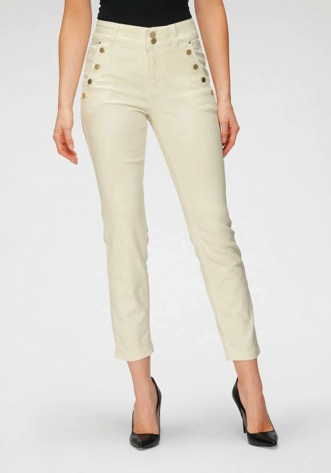 Besorgen 😀 MAC Ankle-Jeans »Dream Slim Button« Dekorative Knöpfe in der Front geben den neuen Look 🔔