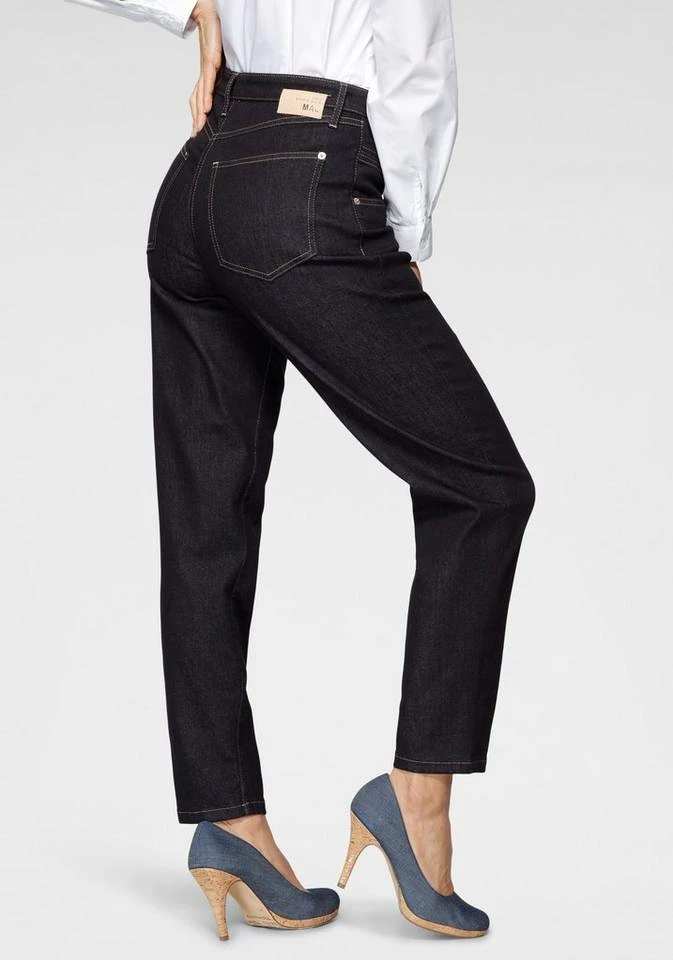 Blitzangebot 🎉 MAC Ankle-Jeans »Rich-Carrot Sylvie Meis« Krempelbarer Karotten-Schnitt von MAC mit Sylvie Meis Blue authentic used wash, Super bright blue stone wash, Dark blue used wash, Dark blue fashion rinsed 👍