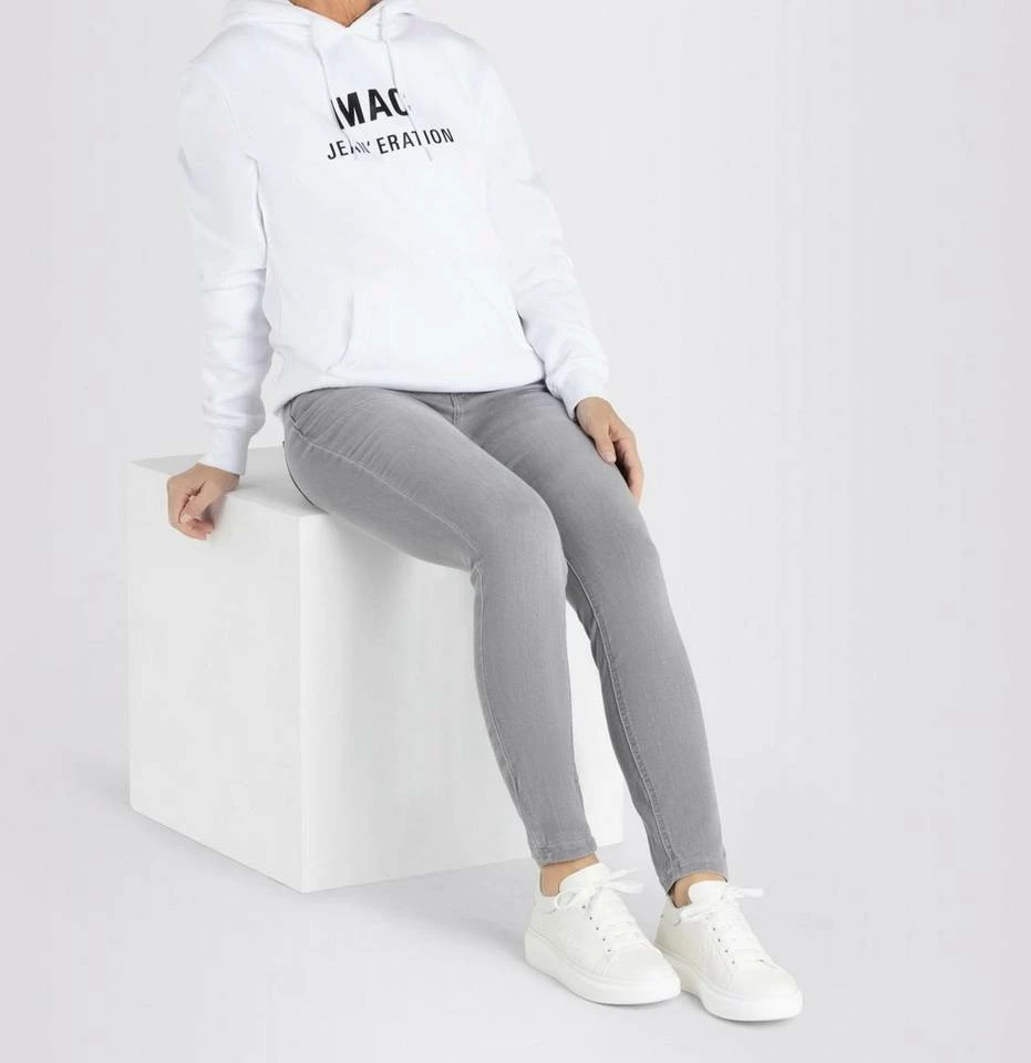 Budget ⭐ MAC Regular-fit-Jeans »MAC Dream Skinny Damen 👖 Jeans Hose upcomming grey wash Art.Nr. 0355L540290 D353« 🤩 – Bild 8