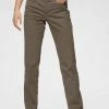 Schlussverkauf 🥰 MAC Bequeme 👖 Jeans »Stella« Gerader Beinverlauf Moss khaki green, Busy blue used, White, Black-black 👏