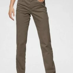 Schlussverkauf 🥰 MAC Bequeme 👖 Jeans »Stella« Gerader Beinverlauf Moss khaki green, Busy blue used, White, Black-black 👏