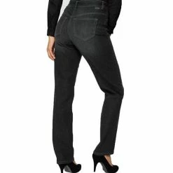 Budget 👍 MAC Regular-fit-Jeans »MAC Stella 👖 Jeans stylische Damen Hose im 5-Pocket Style Straight Leg Freizeit-Hose Grau« 👏