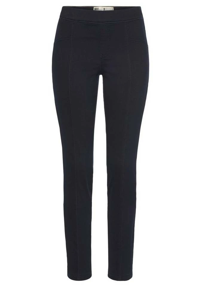 Rabatt 🥰 MAC Thermojeans »Cosy-Legging« Dekorative Teilungsnähte strecken das Bein Dark grey industrial wash, Black rinsed wash, Dark blue rinsed wash ❤️ – Bild 6