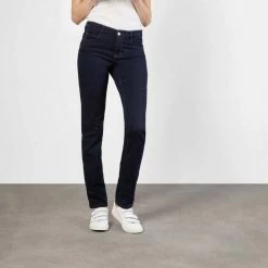 Brandneu 🧨 MAC 5-Pocket-Jeans »DREAM« Dark washed D826, Black-black D999, Dark rinsewash D801 🎉