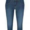 Coupon 🤩 MAC Stretch-Jeans »MAC CAPRI midblue used washed 5917-90-0353 D570« 😍