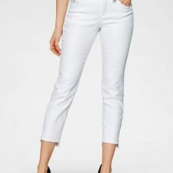 Beste Bewertungen von 🧨 MAC Ankle-Jeans »Rich-Slim Chic« Hinten etwas länger als vorne geschnitten Blue fashion rinsed, Dark blu net wash (D671), Black-black, Authentic super light blue 😉