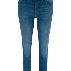 Rabatt 👏 MAC Stretch-Jeans »MAC MELANIE mid blue main wash 5040-97-0380L D546« 🌟