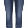 Brandneu 🔔 MAC Stretch-Jeans »MAC DREAM CAPRI dark used 5469-90-0355 D853« 👍
