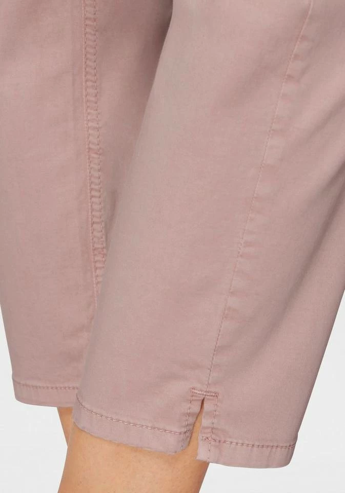 Brandneu 🎁 MAC 7/8-Jeans »Melanie 7/8« Stickerei und Nietenbesatz an den Gesäßtaschen Old rose, Navy dark blue, White 🤩 – Bild 3