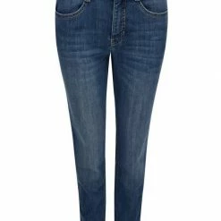 Angebote 🔥 MAC Stretch-Jeans »MAC ANGELA 7/8 🌞 SUMMER clean mid blue 5209-90-0371-« ❤️