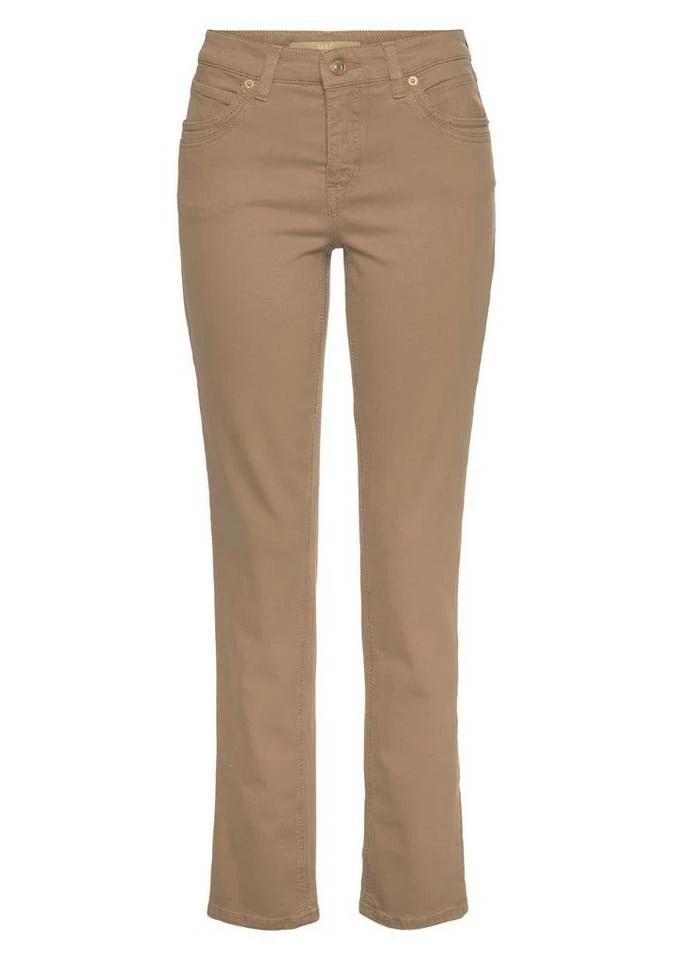 Blitzangebot 🎁 MAC Gerade 👖 Jeans »Melanie New« Neue Teilungsnähte an den vorderen Taschen Golden terra beige, White denim, Light ☀️ summer green 🧨 – Bild 4