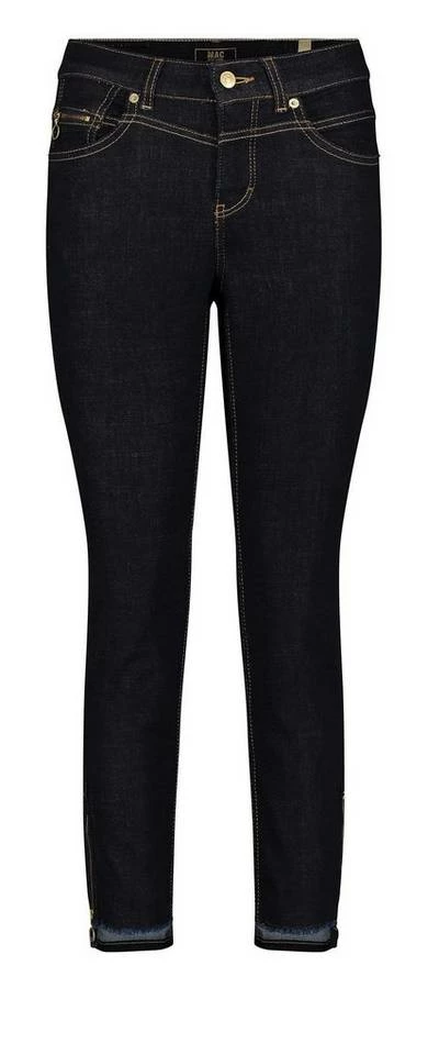 Beste Bewertungen von 🧨 MAC Ankle-Jeans »Rich-Slim Chic« Hinten etwas länger als vorne geschnitten Blue fashion rinsed, Dark blu net wash (D671), Black-black, Authentic super light blue 😉 – Bild 18