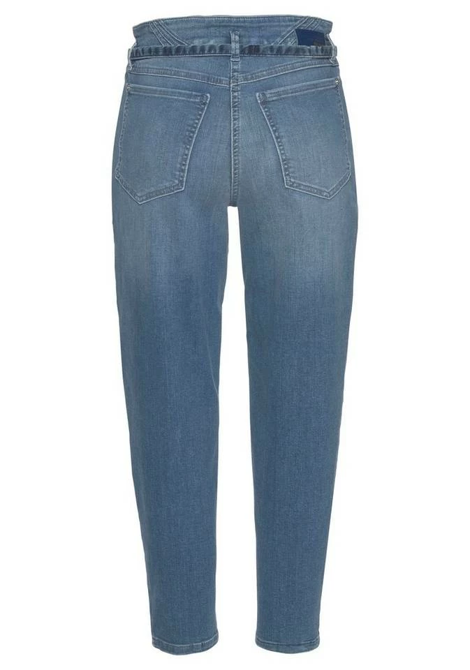 Aktion 😉 MAC Ankle-Jeans »Mina« Moderne Karottenform mit separatem Bindeband in der Taille 💯 – Bild 5